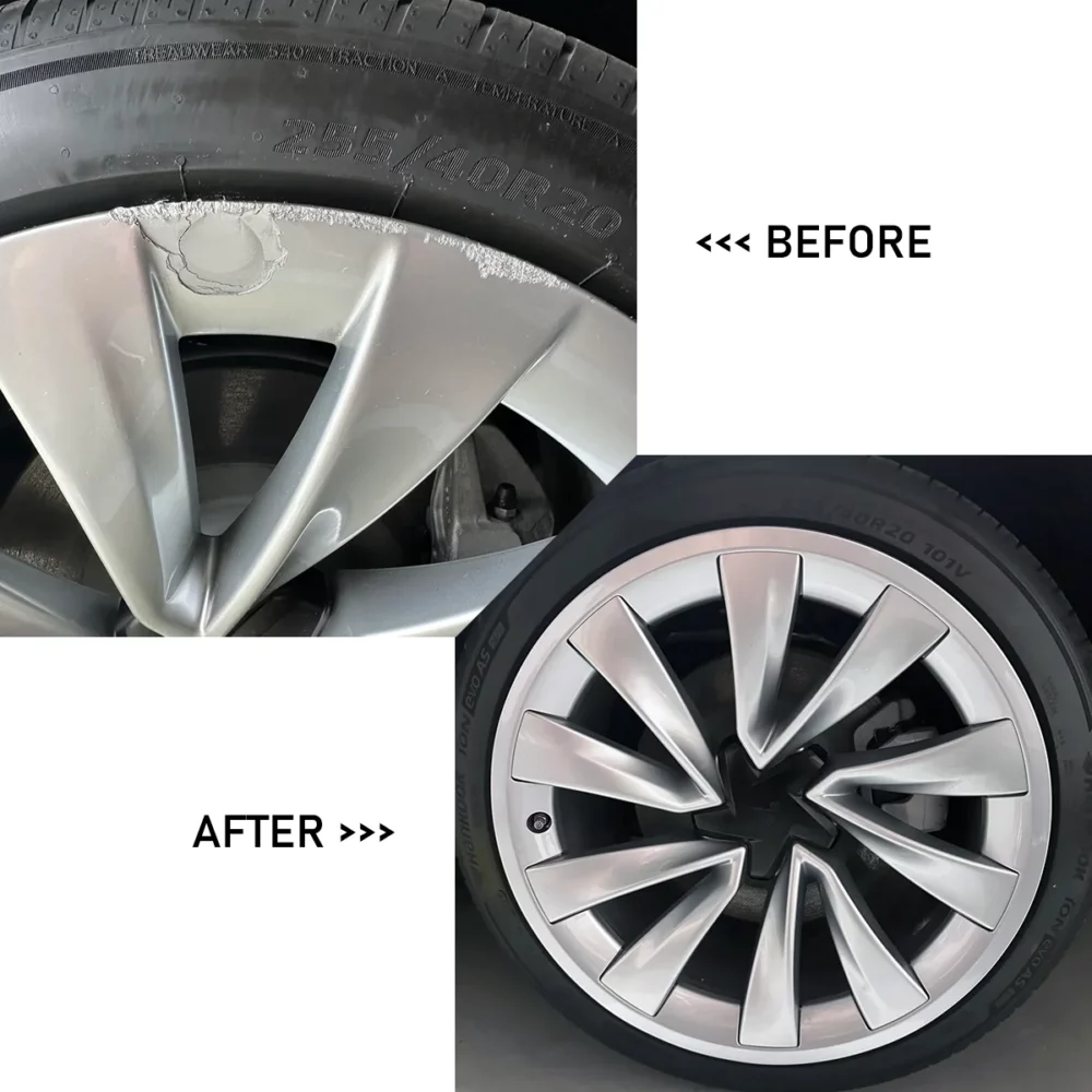 20" Helix Wheel Edge Cover ~ Model Y (2025-2026) - Image 3