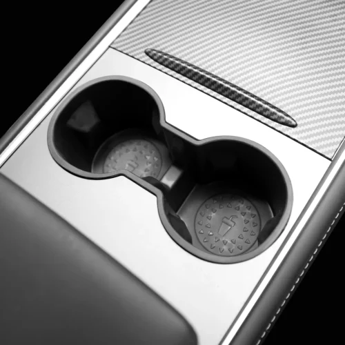 Alternative view of Cup Holder Insert ~ Model Y (2022-2024) / Model 3 (2021-2023)