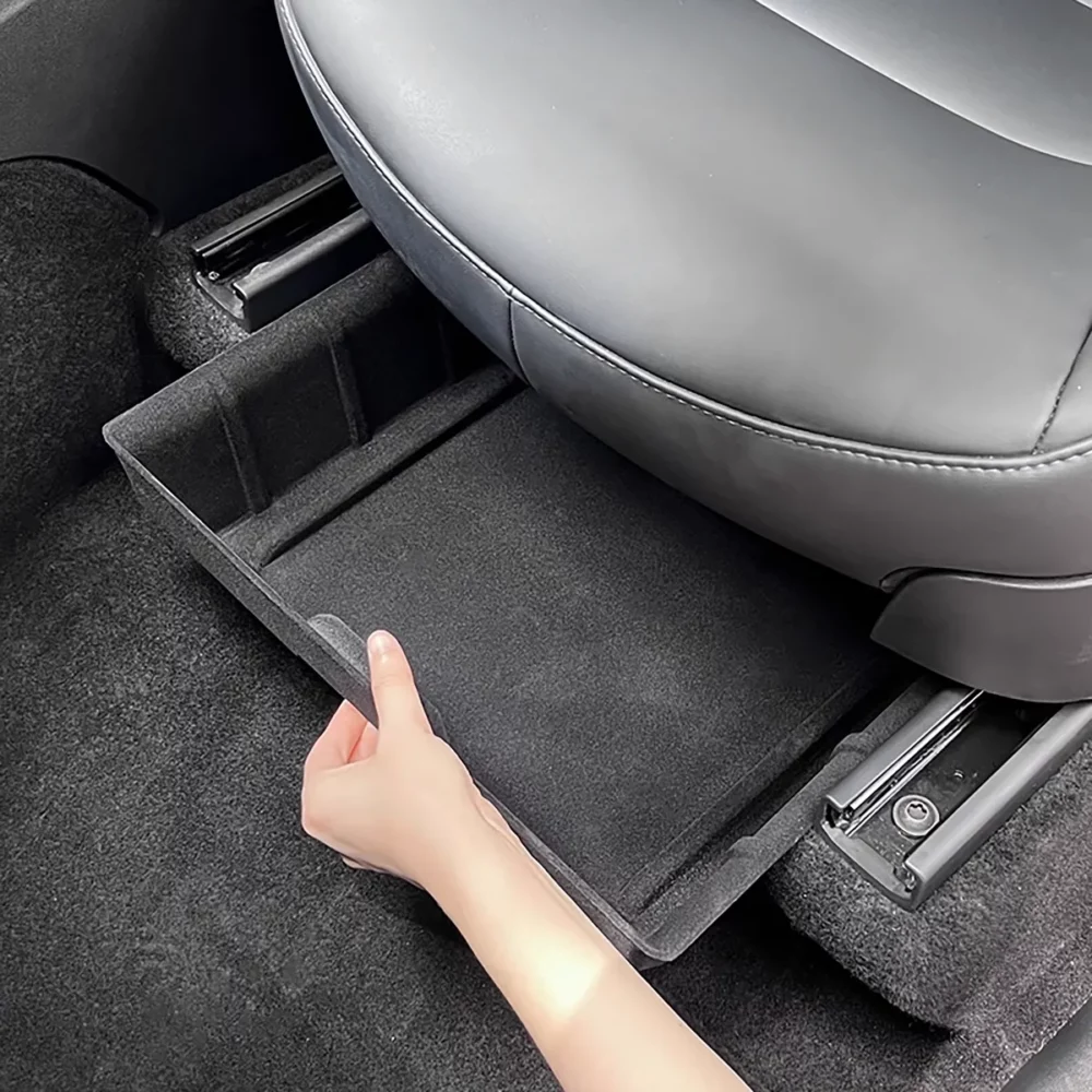 Under Seat Storage Drawer ~ Model Y (2022-2024) - Image 2