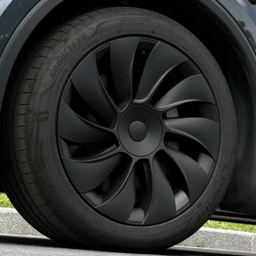 19" Spiral Hubcaps ~ Model Y (2025-2026)