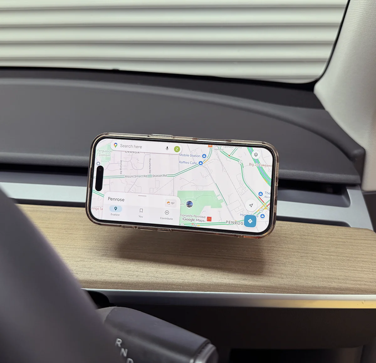 Dash Magnetic Phone Mount ~ Model Y (2022-2024) / Model 3 (2019-2023) - Image 2