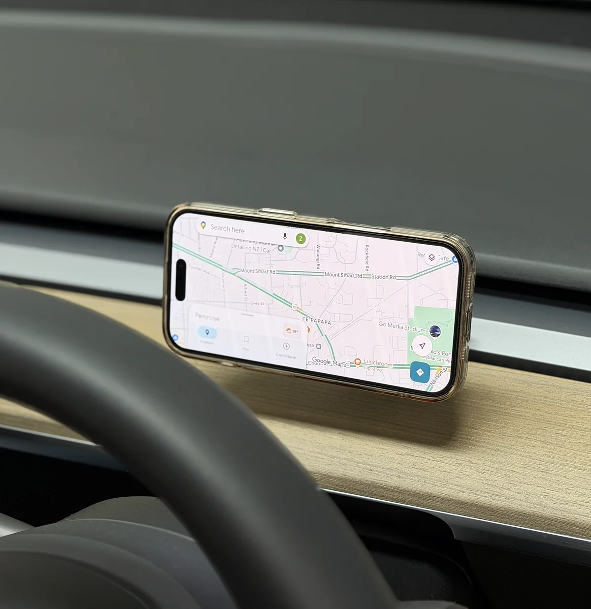Dash Magnetic Phone Mount ~ Model Y (2022-2024) / Model 3 (2019-2023) - Image 5