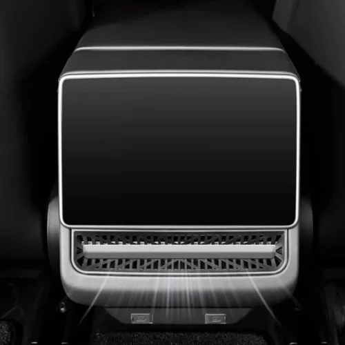 Alternative view of Rear Display Air Vent Guard ~ Model Y L (2026) / Model Y (2025-2026) / Model 3 (2025-2026)