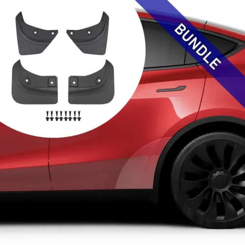 Bundle: Mud Flaps + PPF ~ Model Y L (2026)