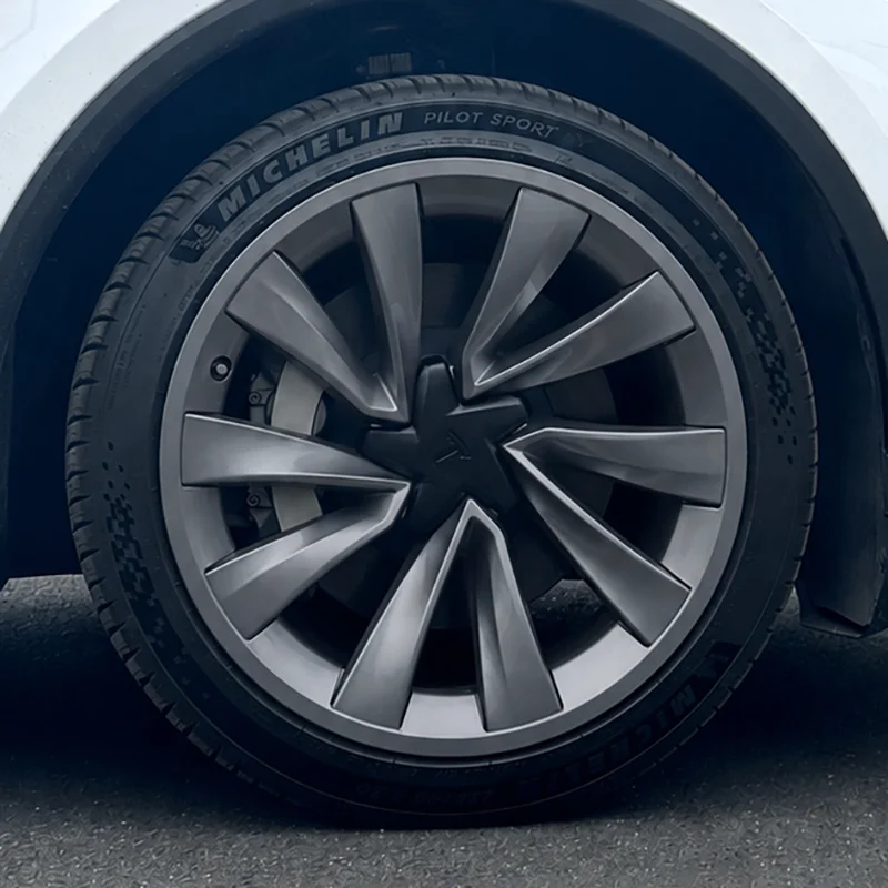 20" Helix Wheel Edge Cover - Dark Grey ~ Model Y (2026)