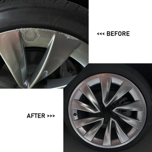 20" Helix Wheel Edge Cover - Dark Grey ~ Model Y (2026) - Image 6