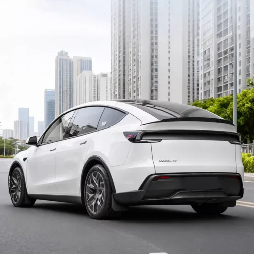 Alternative view of Mud Flaps ~ Model Y L (2026-2027)
