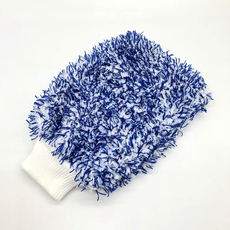Microfibre Car Wash Mitts - 2 Pack - Image 3