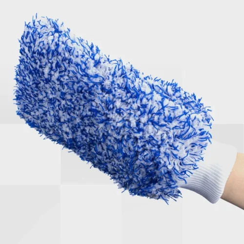 Microfibre Car Wash Mitts - 2 Pack - Image 5