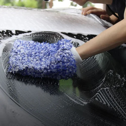 Alternative view of Microfibre Car Wash Mitts - 2 Pack